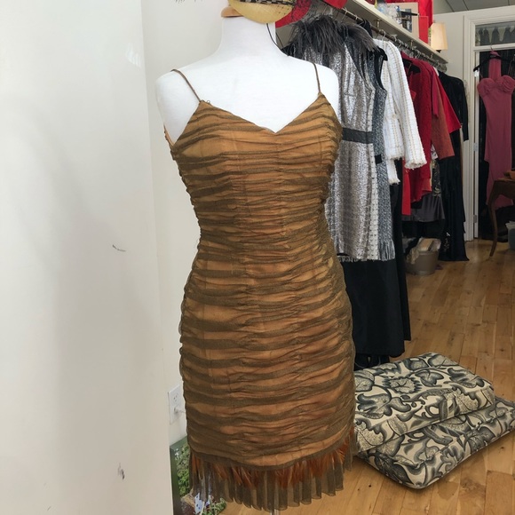 Gold Dress - custom made or off the hanger - Picture 2 of 6